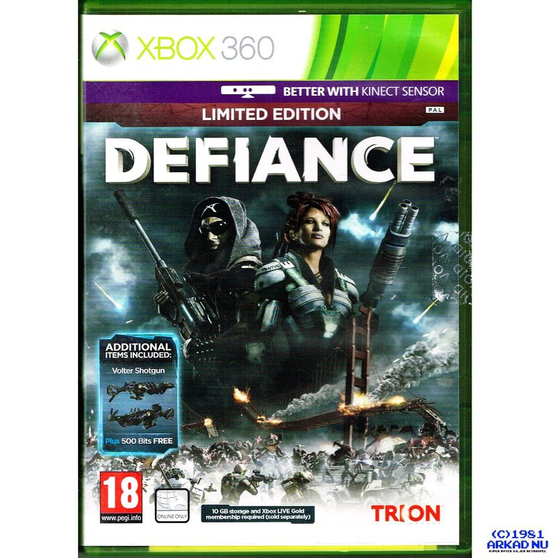 DEFIANCE LIMITED EDITION XBOX 360