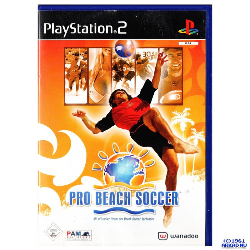 PRO BEACH SOCCER PS2 TYSK