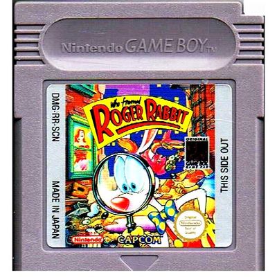 WHO FRAMED ROGER RABBIT GAMEBOY SCN