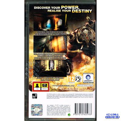 PRINCE OF PERSIA THE FORGOTTEN SANDS PSP