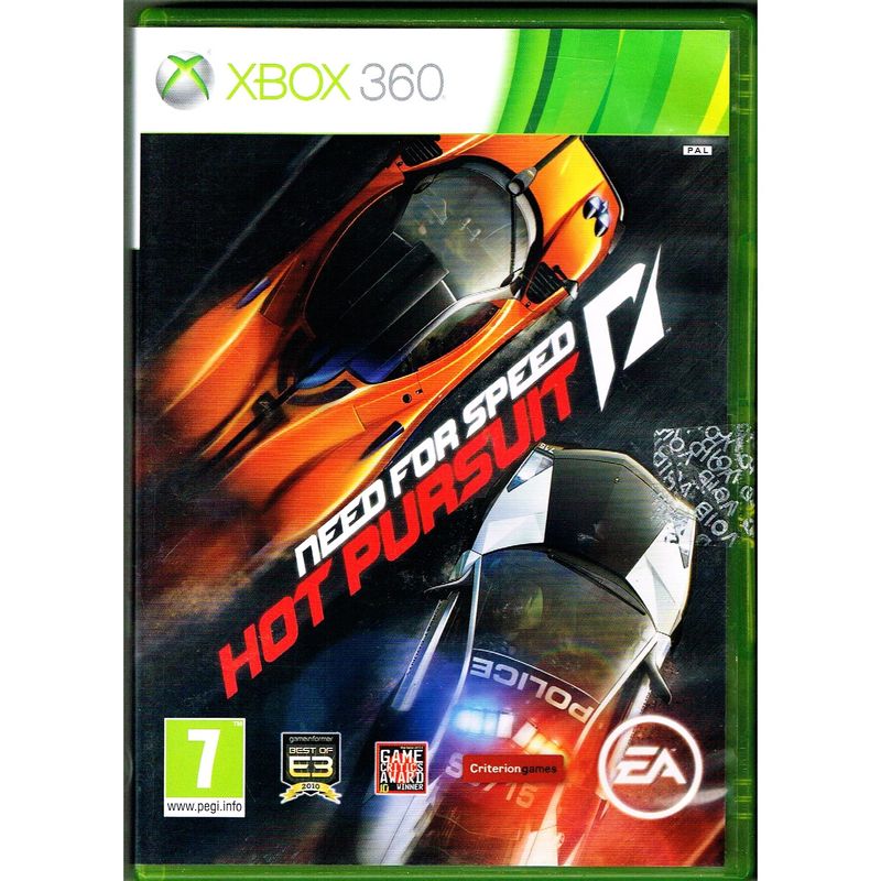 NEED FOR SPEED HOT PURSUIT XBOX 360