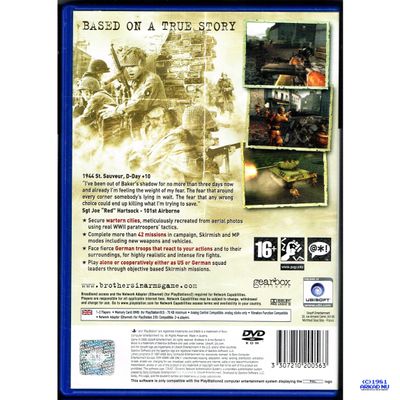 BROTHERS IN ARMS EARNED IN BLOOD PS2