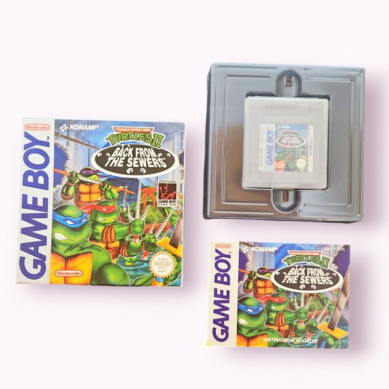 TURTLES II BACK FROM THE SEWERS GAMEBOY SCN