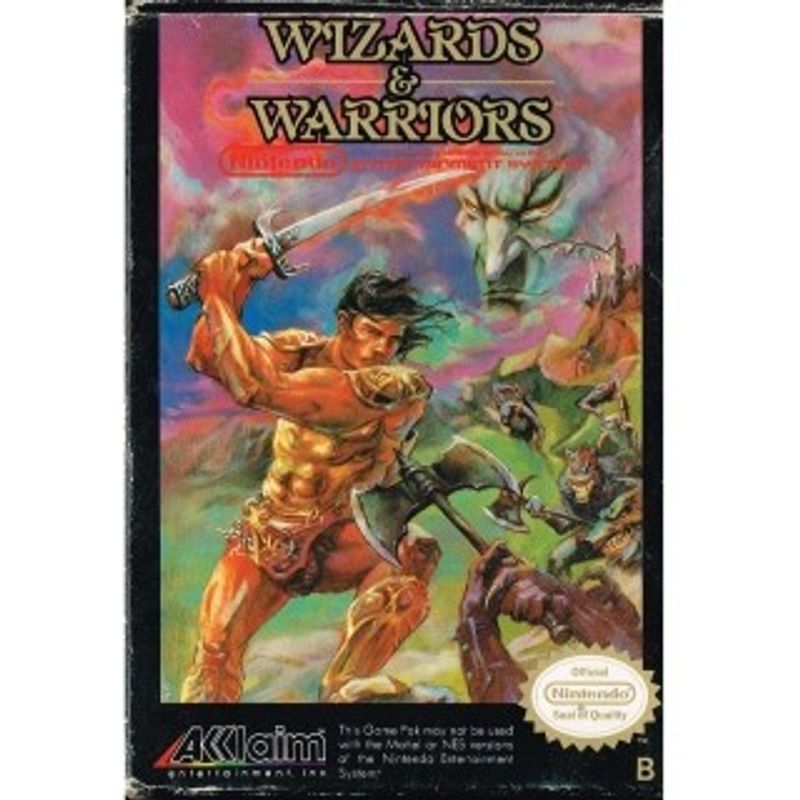 WIZARDS & WARRIORS NES SCN