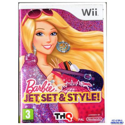 BARBIE JET SET & STYLE WII