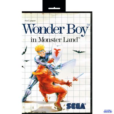 WONDER BOY IN MONSTER LAND MASTERSYSTEM