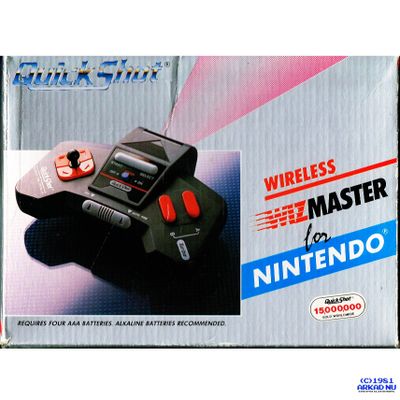 QUICKSHOT WIRELESS WIZMASTER NES