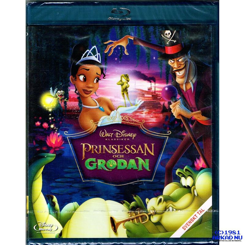 PRINSESSAN OCH GRODAN BLU-RAY