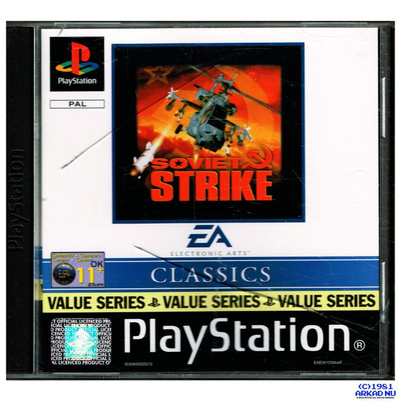 SOVIET STRIKE PS1