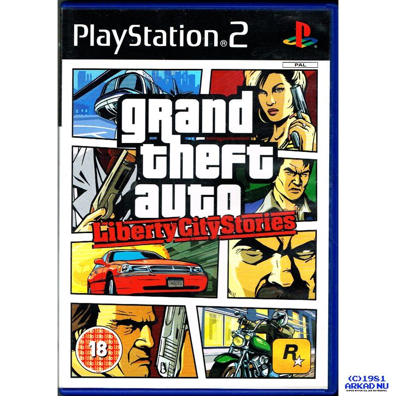 GRAND THEFT AUTO LIBERTY CITY STORIES PS2