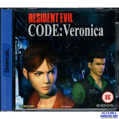 RESIDENT EVIL CODE VERONICA DREAMCAST