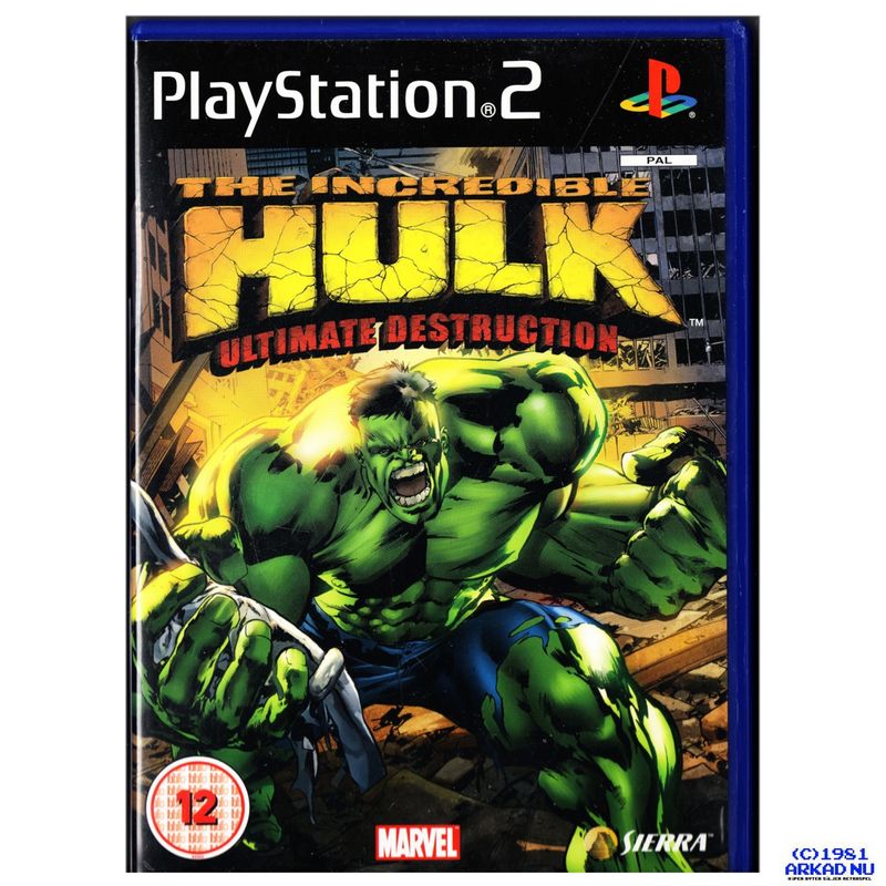 THE INCREDIBLE HULK ULTIMATE DESTRUCTION PS2