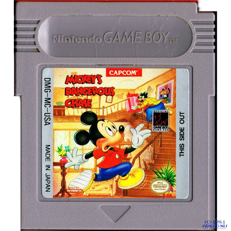 MICKEYS DANGEROUS CHASE GAMEBOY USA