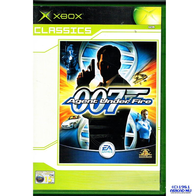 JAMES BOND 007 AGENT UNDER FIRE XBOX