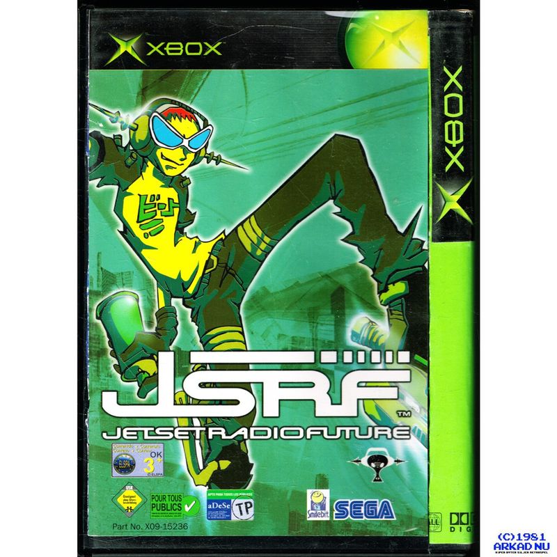 JET SET RADIO FUTURE + SEGA GT 2002 XBOX