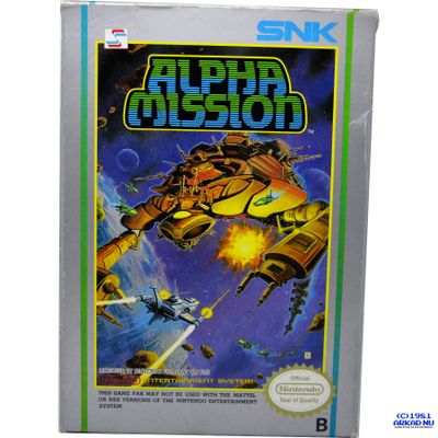 ALPHA MISSION NES