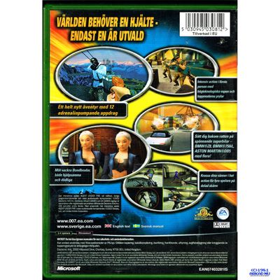 JAMES BOND 007 AGENT UNDER FIRE XBOX