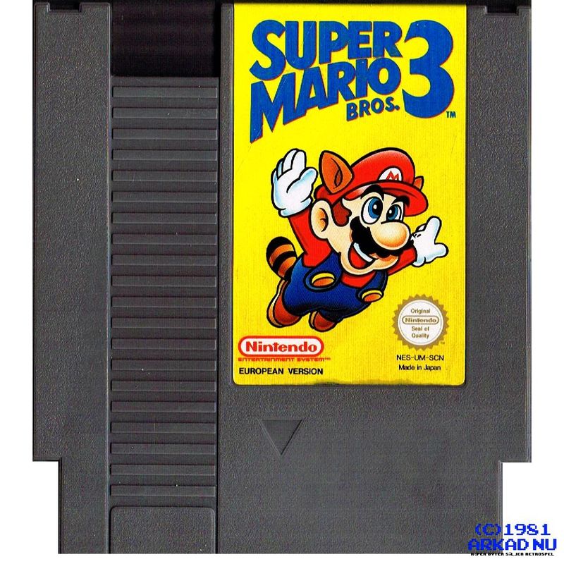 SUPER MARIO BROS 3 NES SCN YAPON