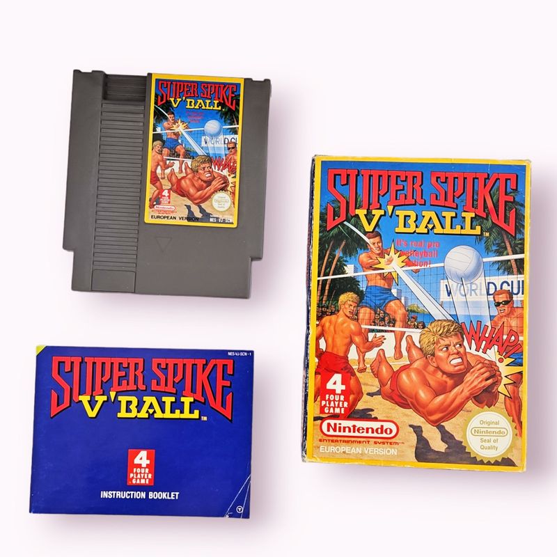 SUPER SPIKE VBALL NES SCN