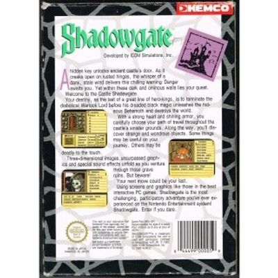 SHADOWGATE NES SCN