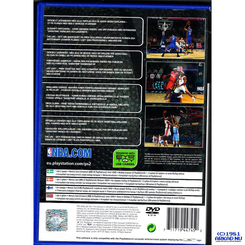 NBA 08 PS2