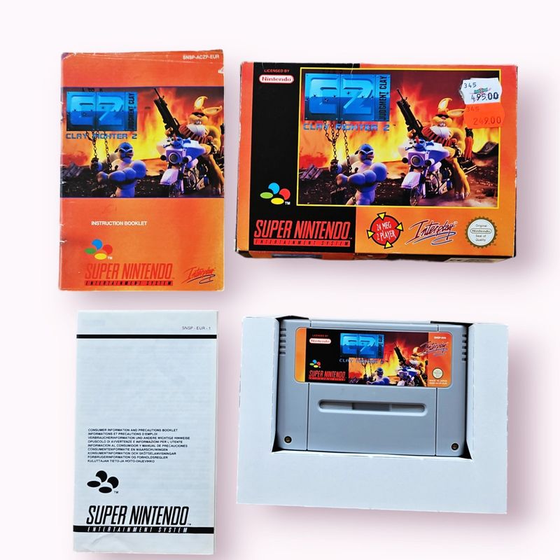 C2 JUDGEMENT CLAY CLAY FIGHTER 2 SNES SCN