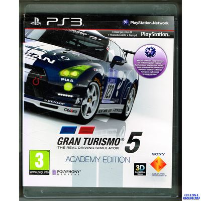 GRAN TURISMO 5 ACADEMY EDITION PS3