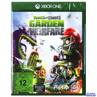 PLANTS VS ZOMBIES GARDEN WARFARE XBOX ONE TYSK TEXT