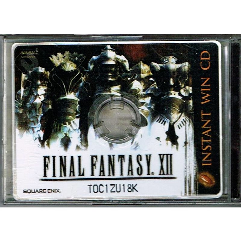 FINAL FANTASY XII INSTANT WIN CD