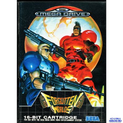 FORGOTTEN WORLDS MEGADRIVE