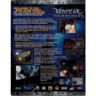 UNREAL TOURNAMENT PC 1999