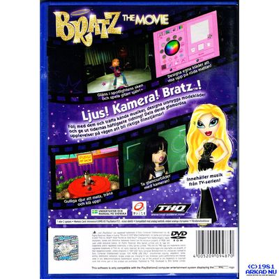 BRATZ THE MOVIE PS2