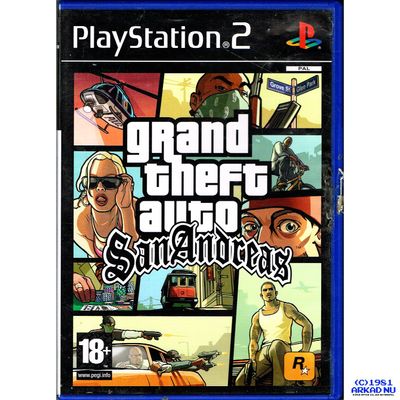 GRAND THEFT AUTO SAN ANDREAS PS2