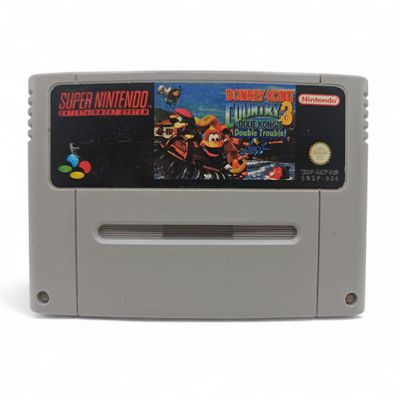 DONKEY KONG COUNTRY 3 DIXIE KONG'S DOUBLE TROUBLE SNES