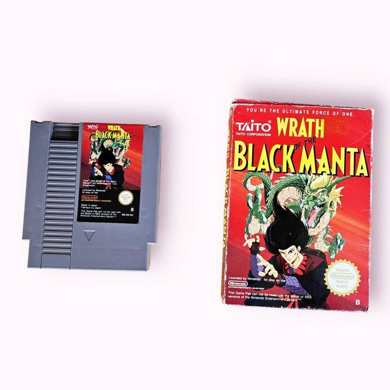 WRATH OF THE BLACK MANTA NES SCN