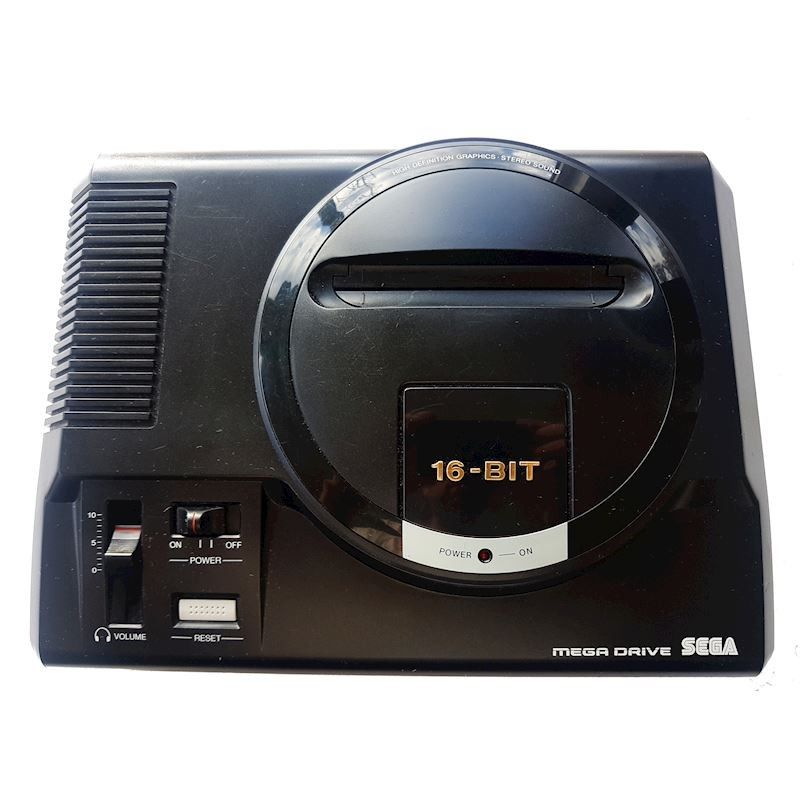 SEGA MEGADRIVE HIGH DEFINITION GRAPHICS - STEREO SOUND BASENHET ENDAST ENHET