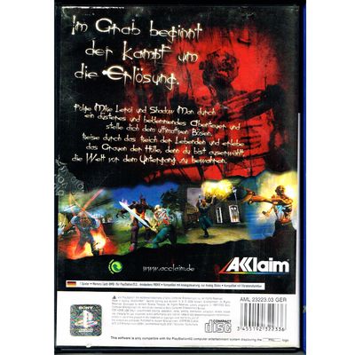 SHADOW MAN 2ECOND COMING PS2