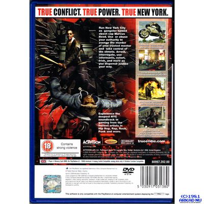 TRUE CRIME NEW YORK CITY PS2