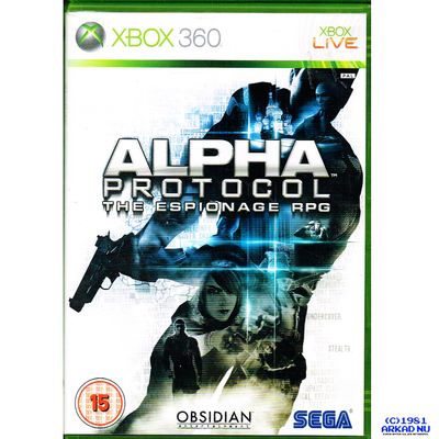 ALPHA PROTOCOL XBOX 360