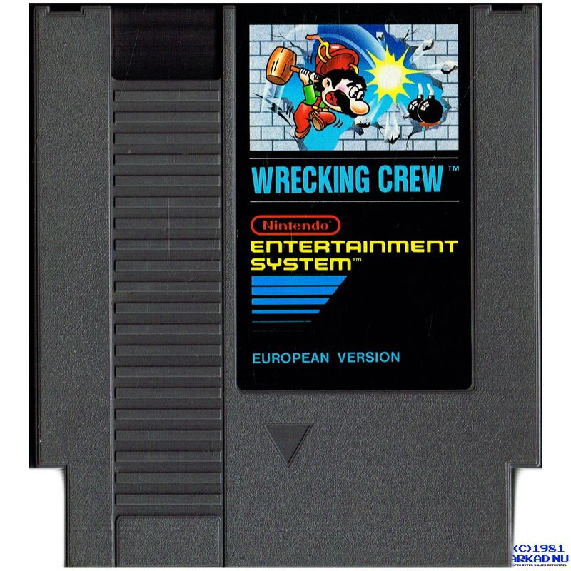 WRECKING CREW NES 3 SKRUVARS