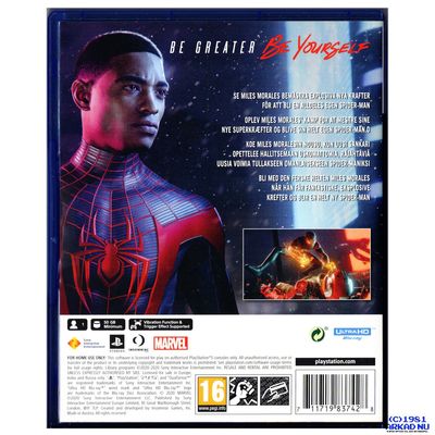 SPIDER-MAN MILES MORALES PS5