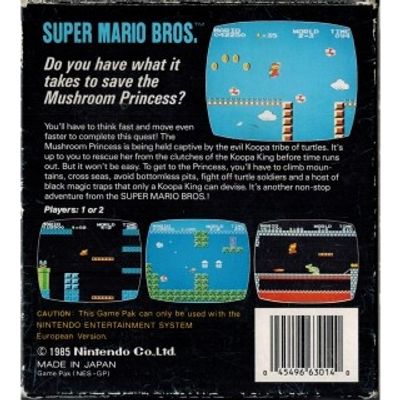 SUPER MARIO BROS NES SCN