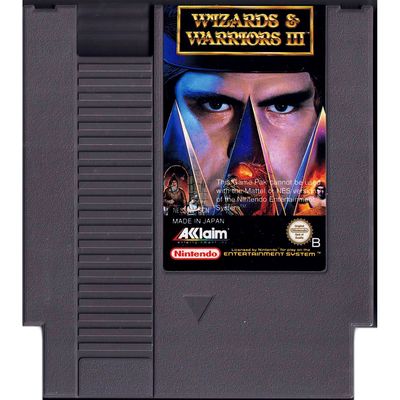 WIZARD & WARRIORS III KUROS VISIONS OF POWER NES SCN