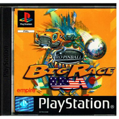 PRO PINBALL BIG RACE USA PS1