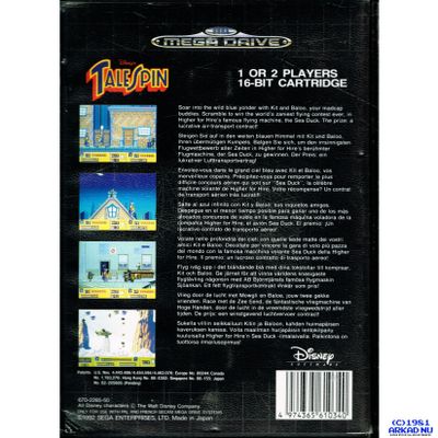 TALESPIN MEGADRIVE