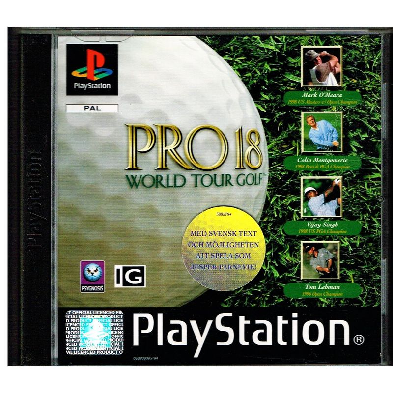 PRO 18 WORLD TOUR GOLF PS1