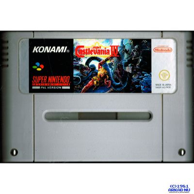 SUPER CASTLEVANIA IV SNES