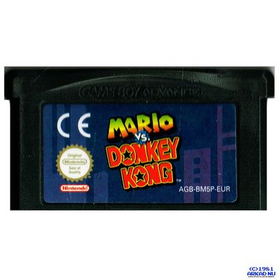 MARIO VS DONKEY KONG GBA