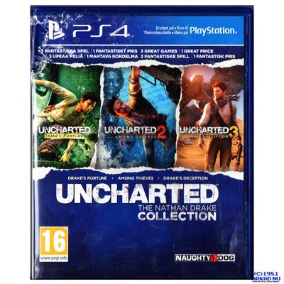 UNCHARTED THE NATHAN DRAKE COLLECTION PS4