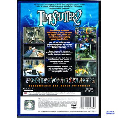 TIMESPLITTERS 2 PS2